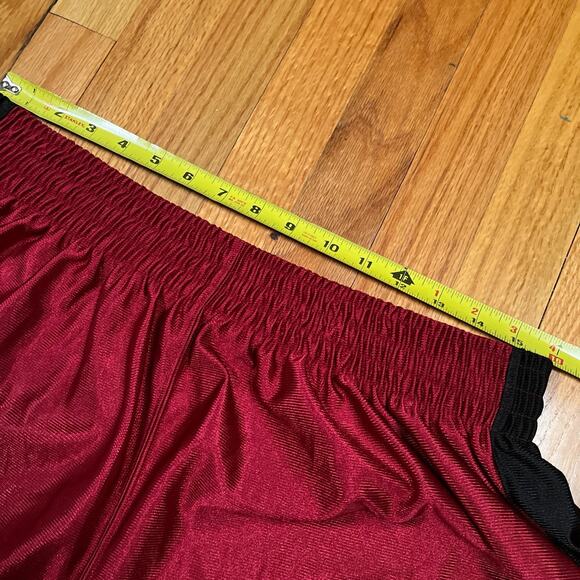 Vintage Y2K Nike Arkansas Razorbacks XL Dazzle Shorts Shiny College Sports Hogs - Picture 5 of 7